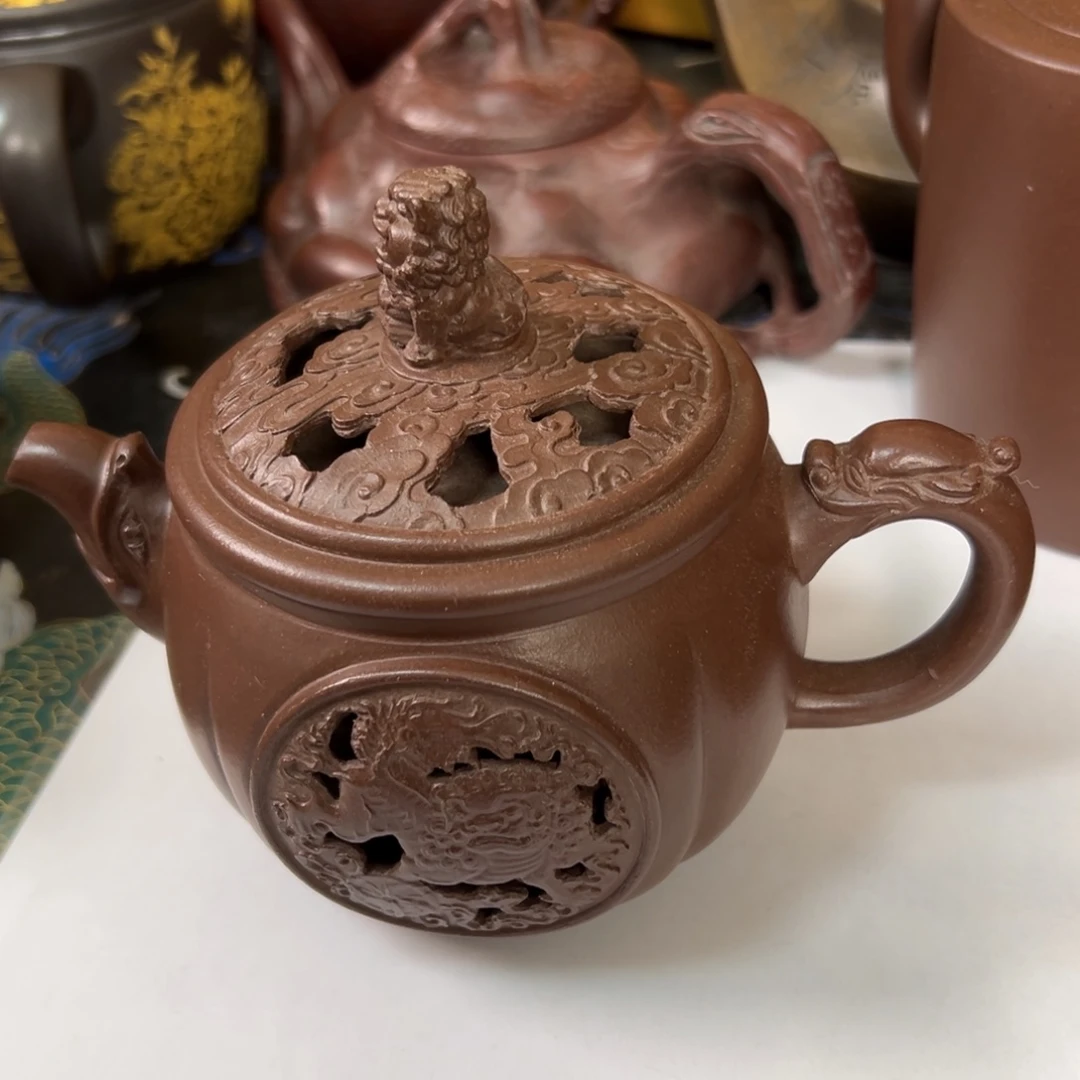 茶壶紫砂原矿紫砂壶