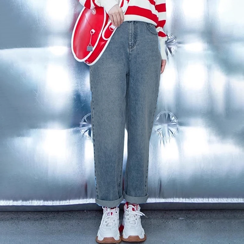 32506【B系列】再生纤维复古牛仔裤B3NC11051