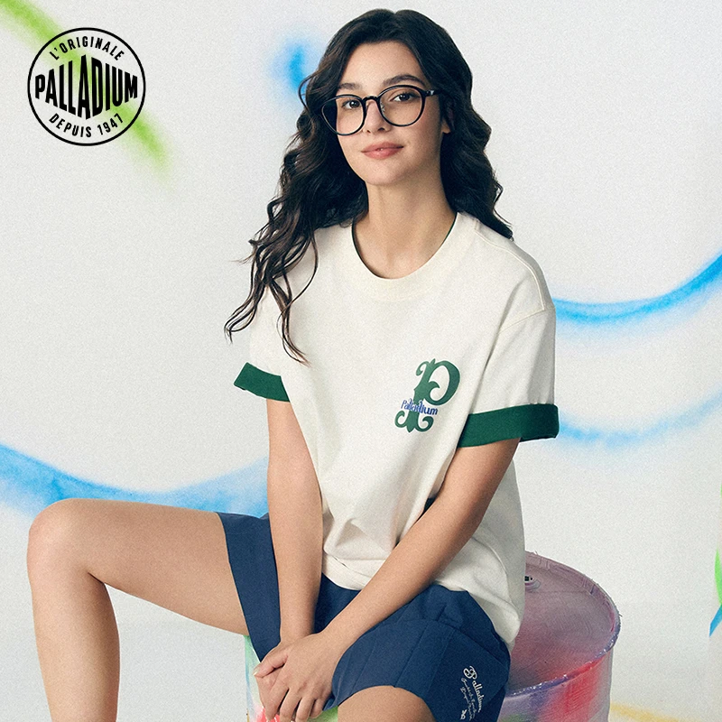 【PALLADIUM】帕拉丁夏季男款上衣时尚潮流简约设计短袖t恤1011900