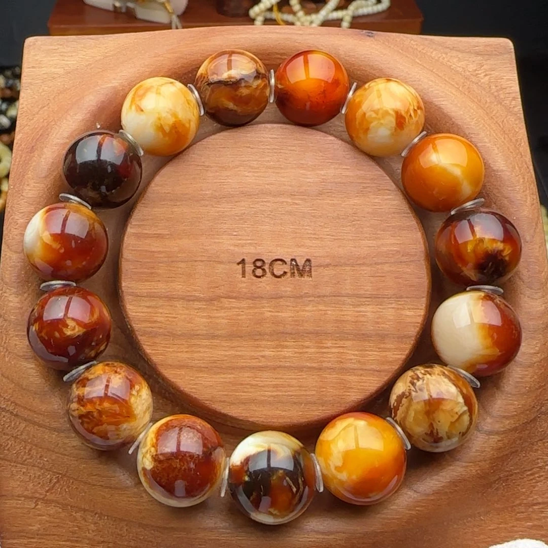 未镶嵌琥珀裸石14尺寸