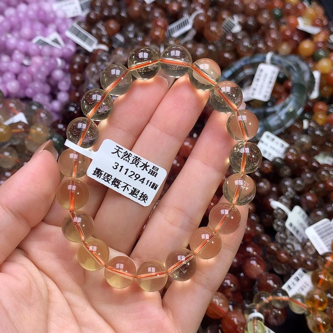 水晶手链未镶嵌，