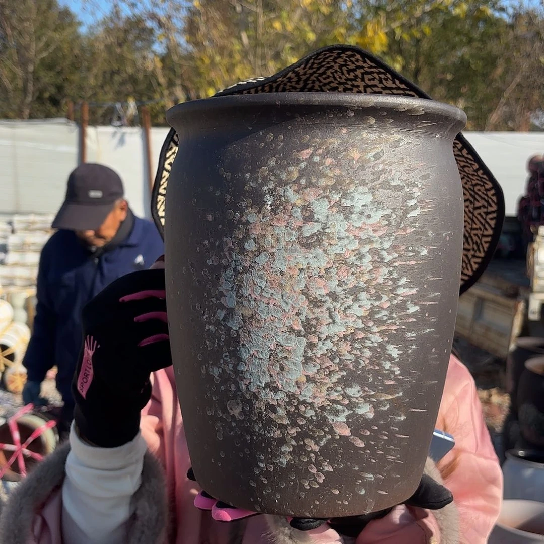 口径20高度25黑泼墨一个武
