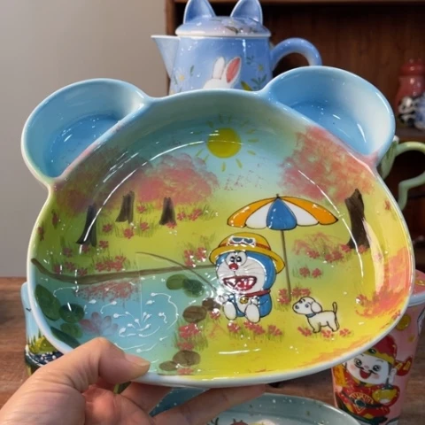 炉景德镇釉下手绘陶瓷