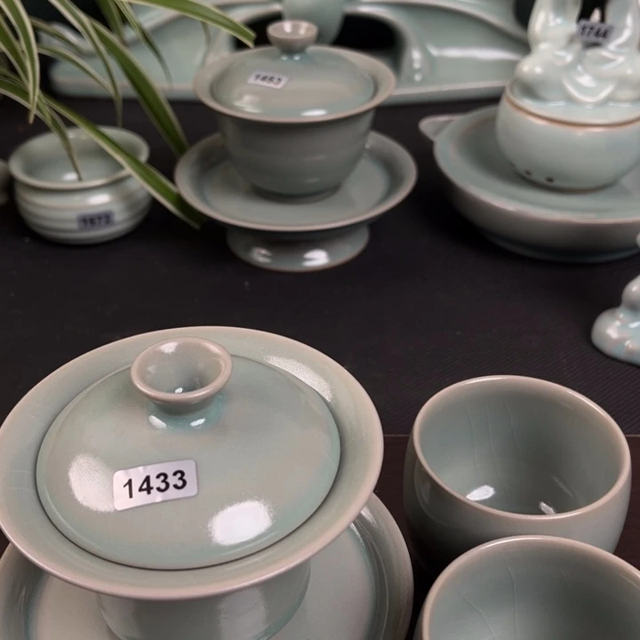 杯?**。1433 青鸾汝瓷汝州发货