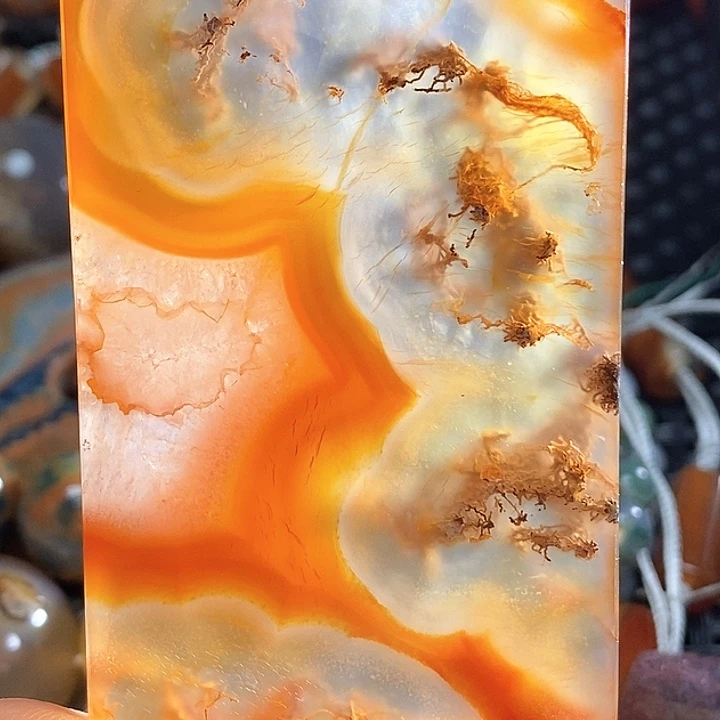 蓝***吗未镶嵌颈饰玛瑙/玉髓