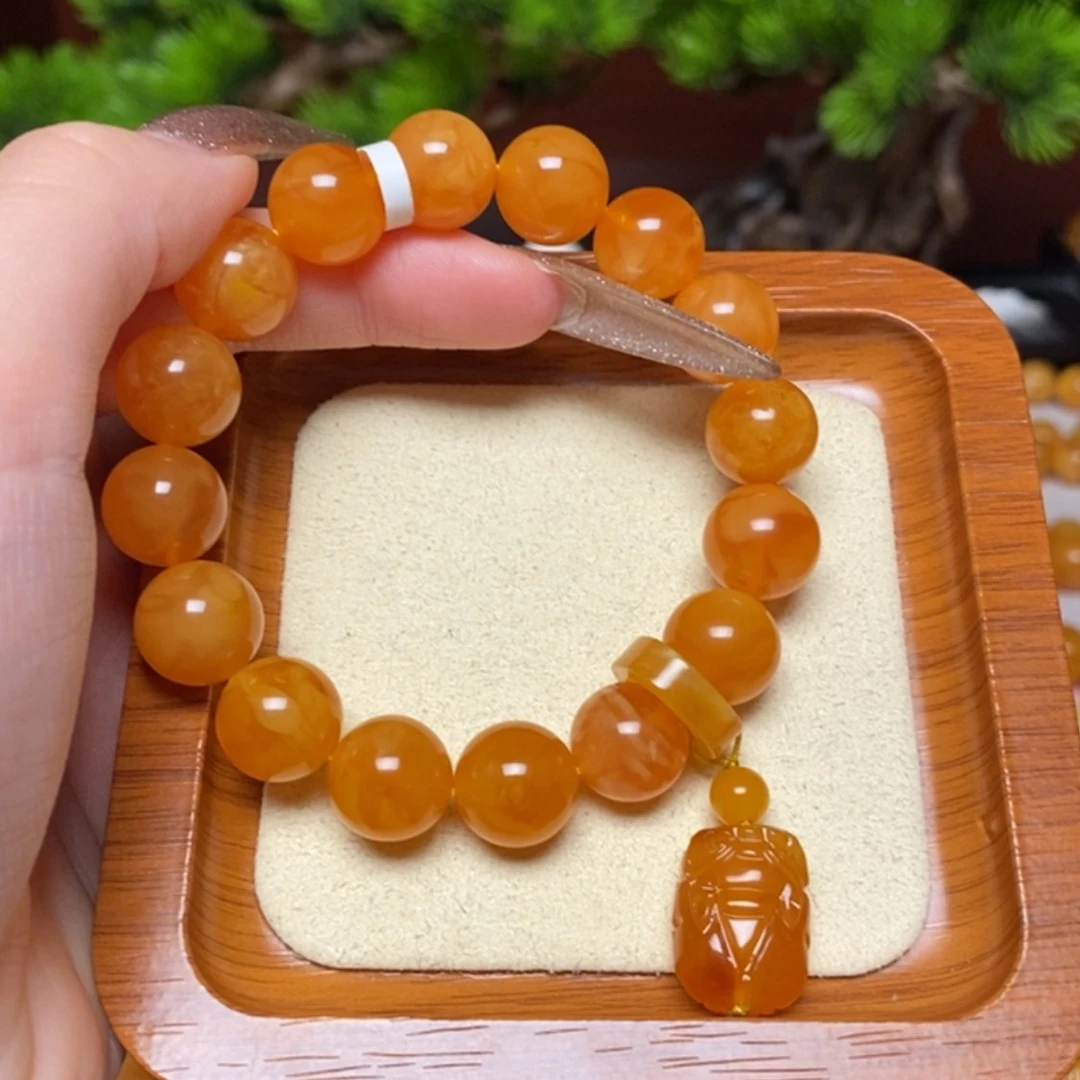 【闪购商品】未镶嵌蜜蜡手链手串