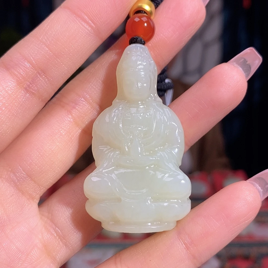 颈饰未镶嵌和田玉