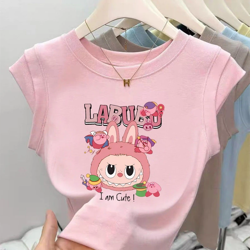 拉布布女童洋气背心2025新款儿童宝宝百搭无袖公主风上衣夏季时髦