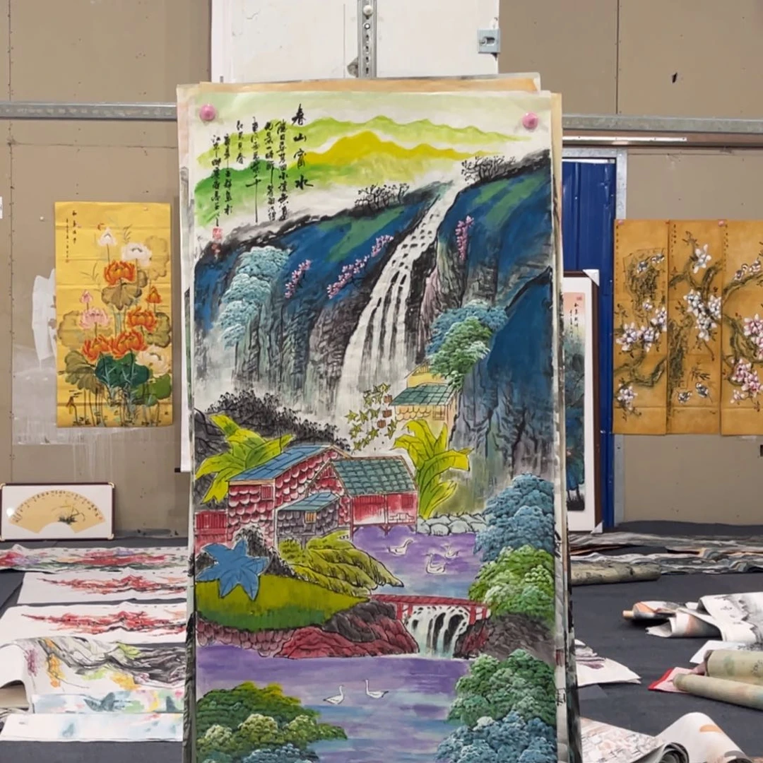 国画处理作品看好再拍哦