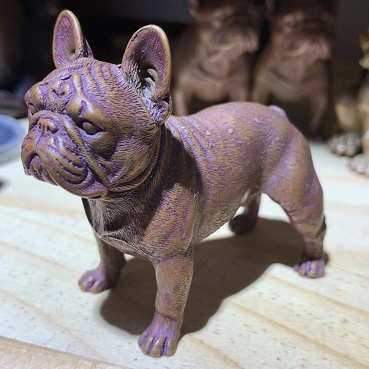 风***渐铜法斗 茶宠 摆件