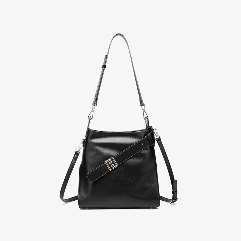 【C&R】时尚单肩斜挎双肩包RC-25667-黑色/28x28x10.5cm