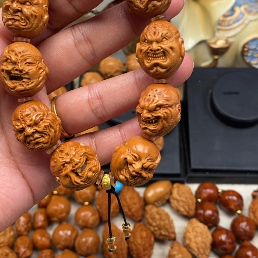 【闪购商品】橄榄核吊坠橄榄手工雕刻工艺