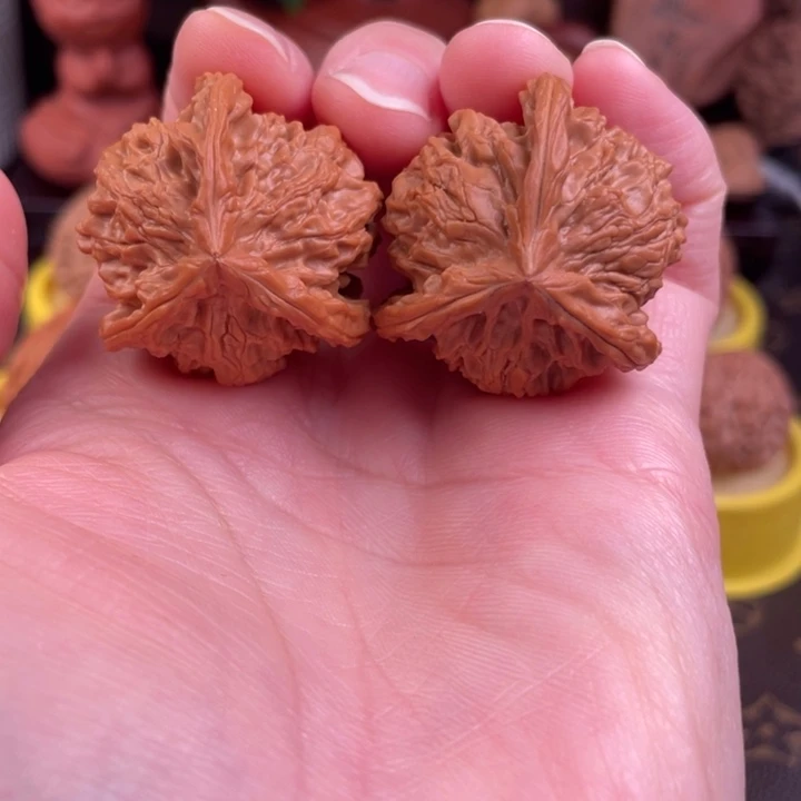 吊坠文玩核桃三棱35