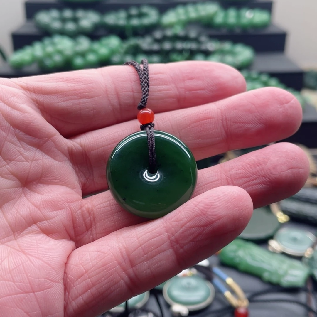 和田玉（碧玉）未镶嵌颈饰
