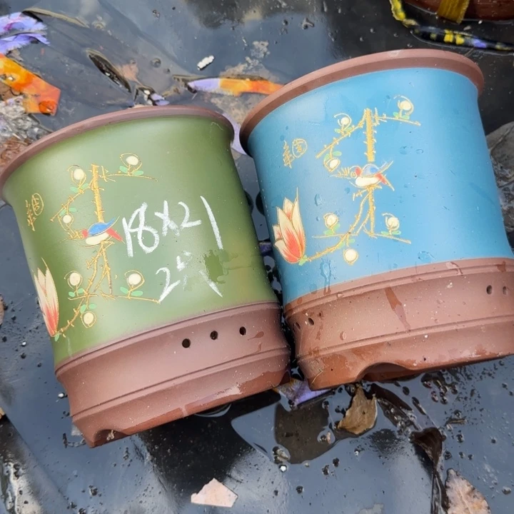 紫砂花盆特价清仓