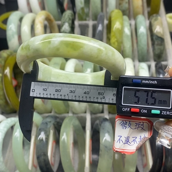 蛇纹石玉手镯25未镶嵌