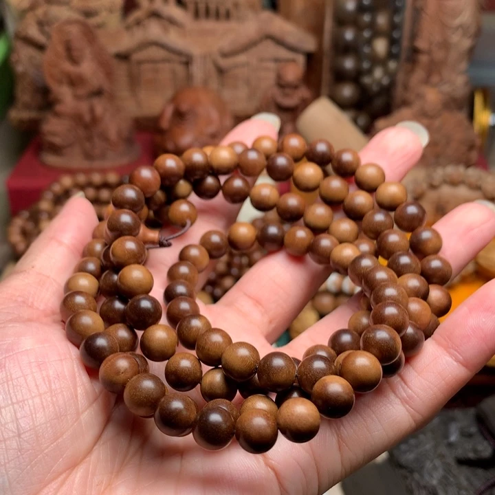 檀香木手串/手链老山檀0.8檀香王沉水