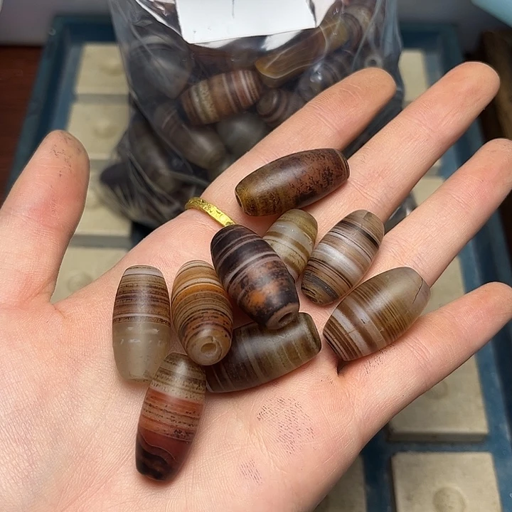 颈饰琉璃2635 玛.瑙 一颗可选