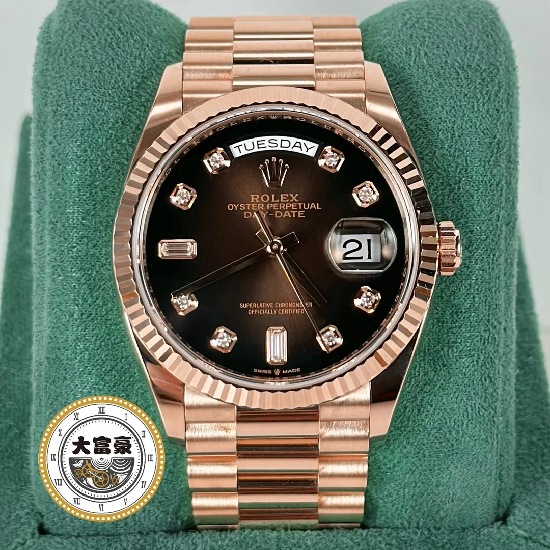 95新 Rolex/劳力士 劳力士星期日历型系列m128235-0037 单表