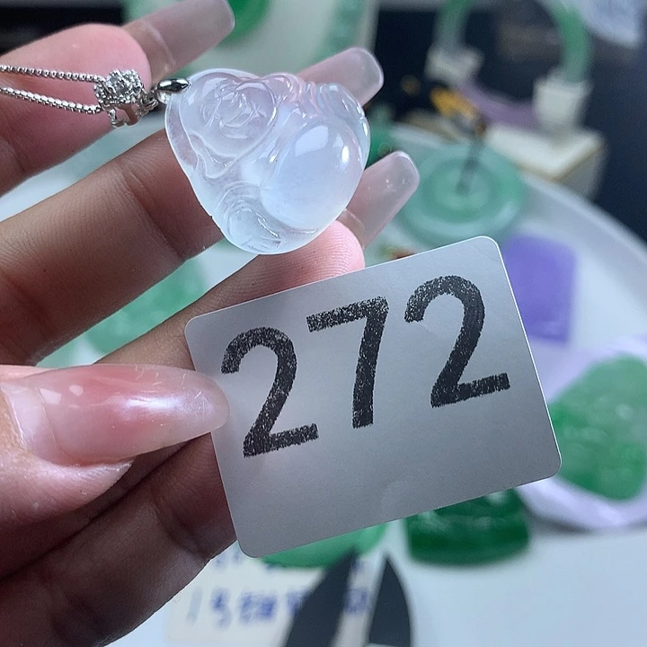 翡翠未镶嵌吊坠(赠链)翡翠