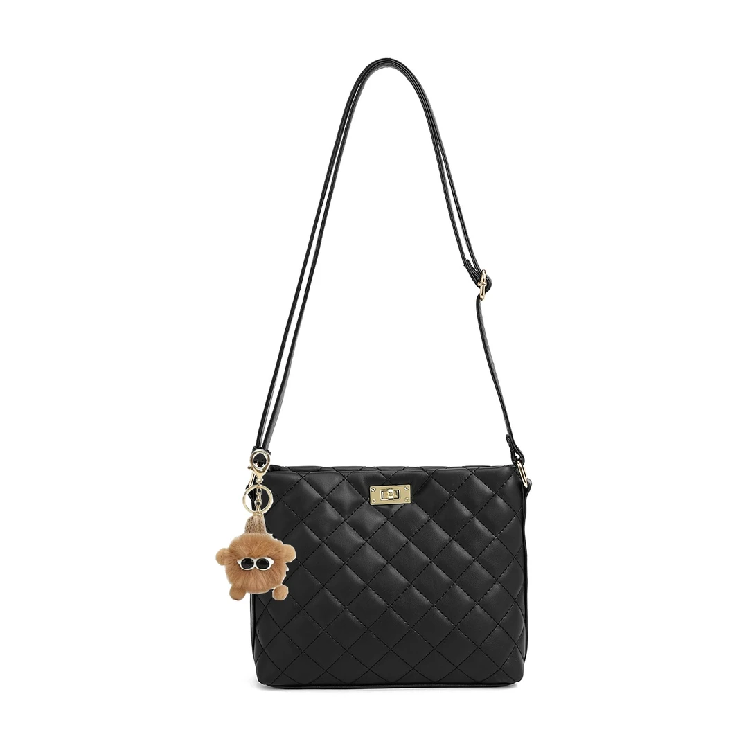 新款时尚单肩斜挎小香风女包