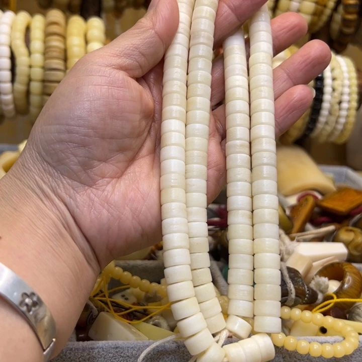 驼骨手串/手链直径10灰嘎