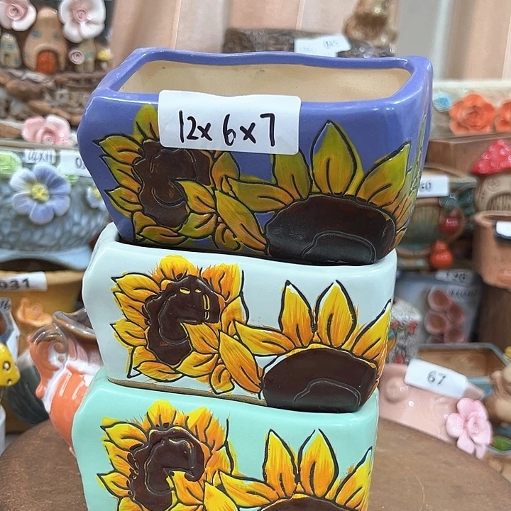 红陶粗陶多肉花盆