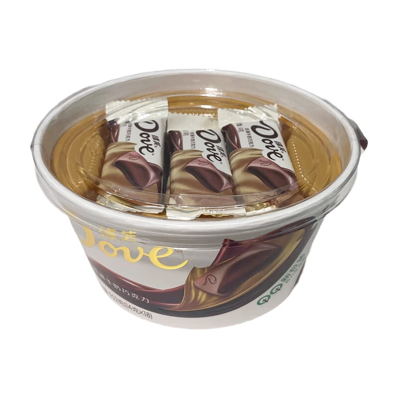 德芙丝滑牛奶巧克力碗装252g