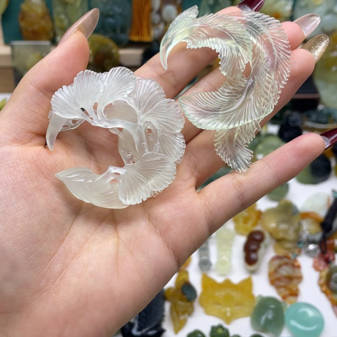 蛇纹石玉吊坠(不含链)未镶嵌j***a