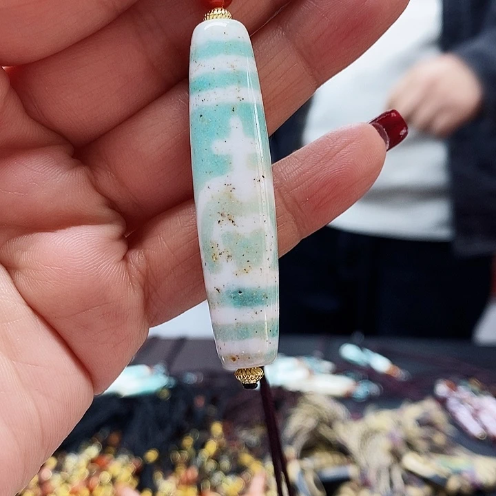 玛瑙/玉髓颈饰合金