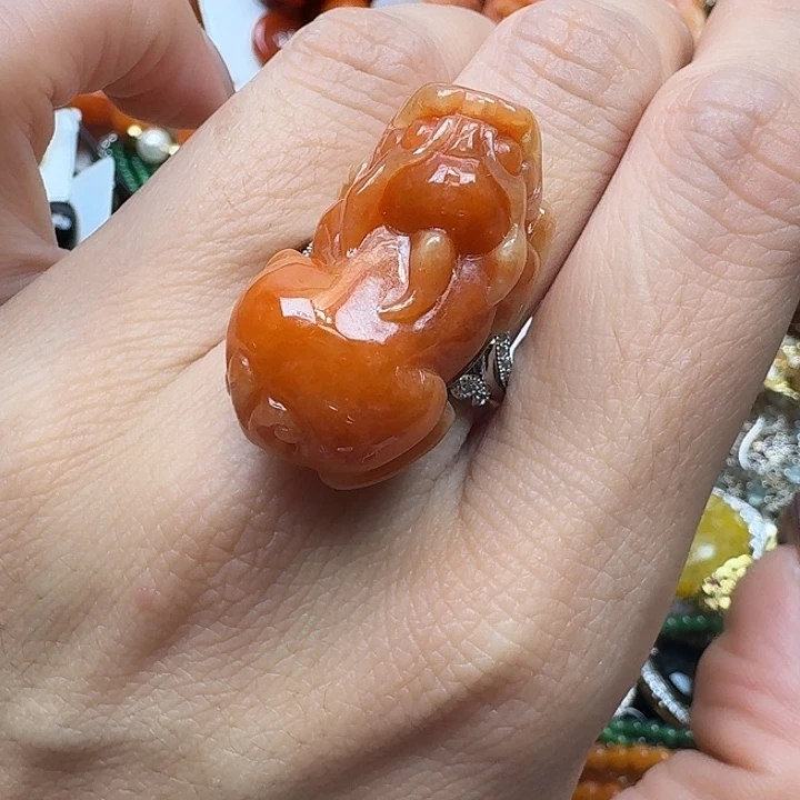 翡翠未镶嵌项链翡翠