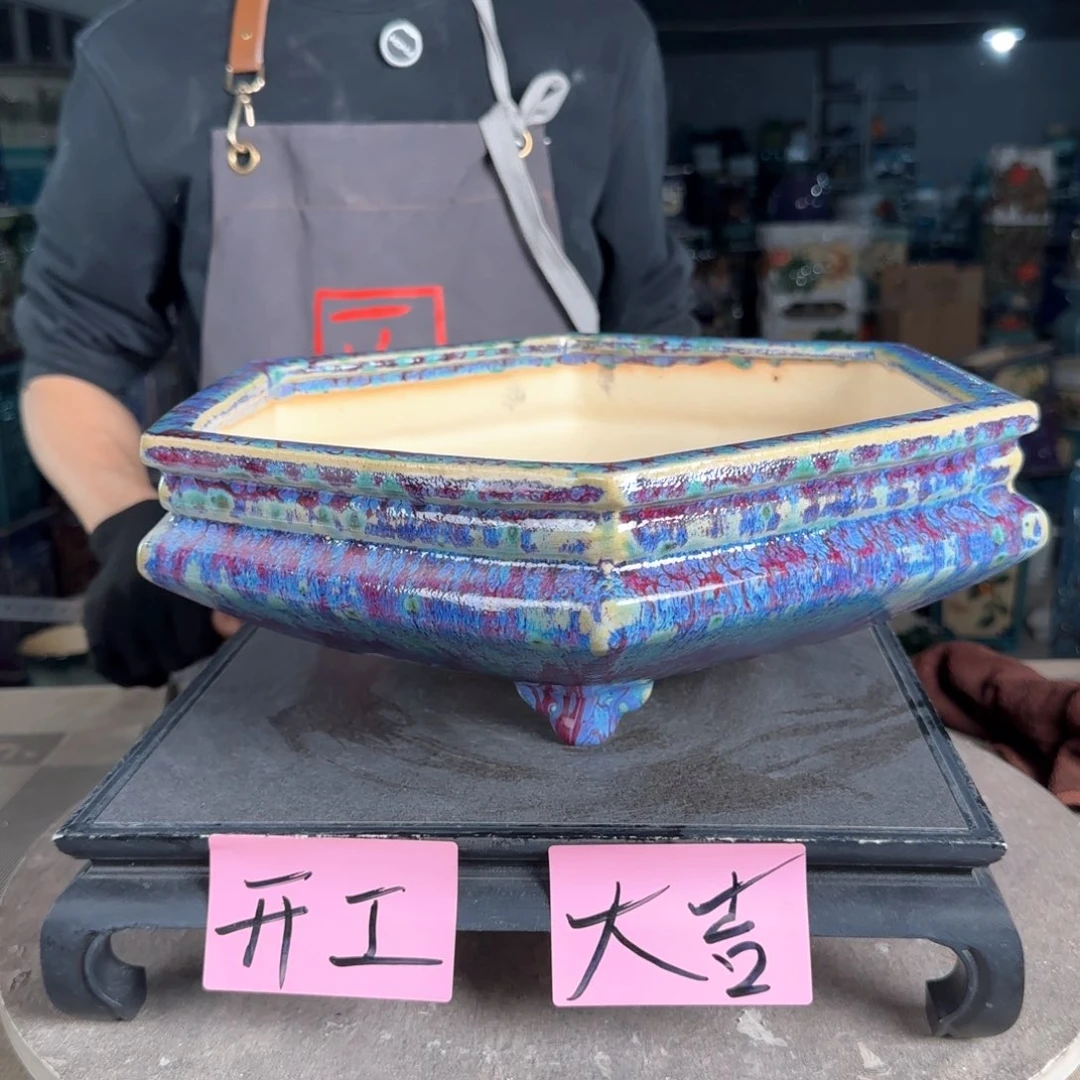 一风堂石湾花盆。