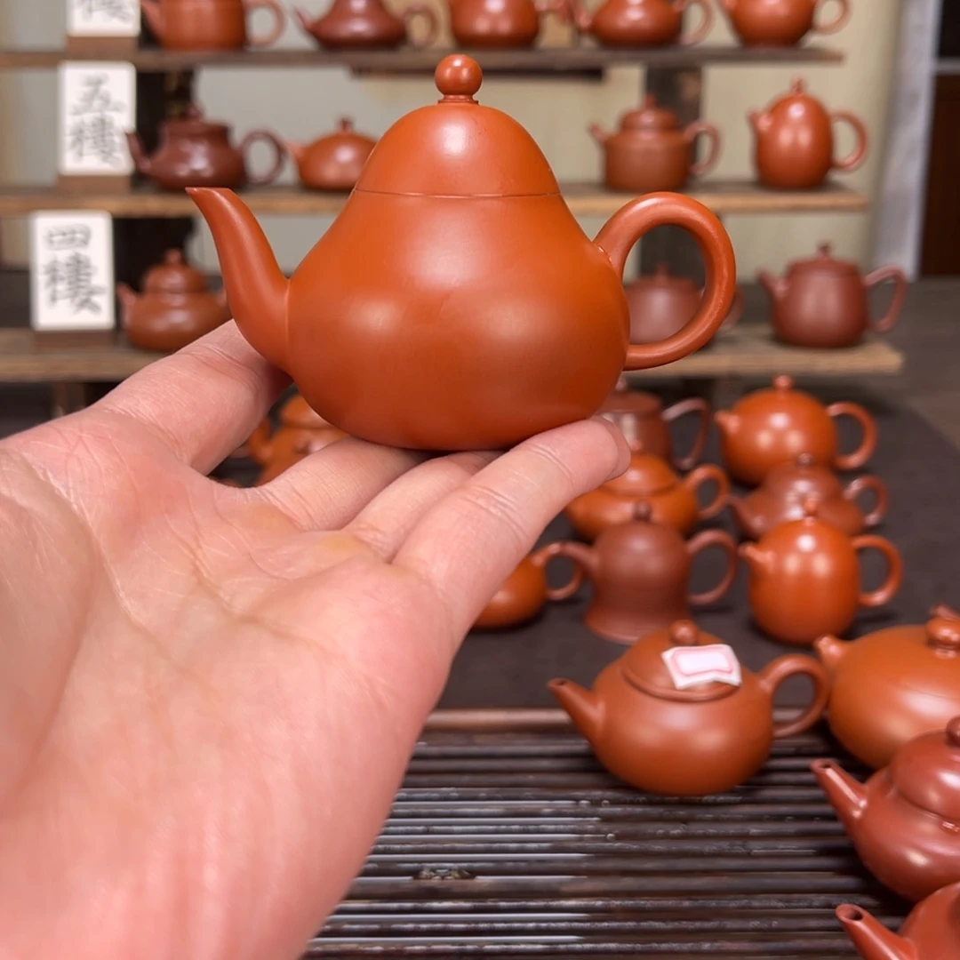 予***事紫砂茶壶梨壶80cc
