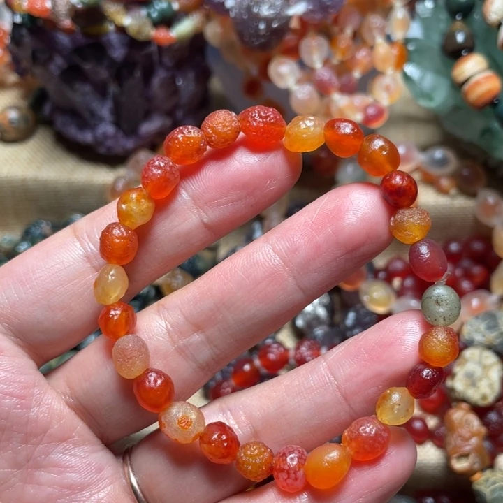 玛瑙/玉髓未镶嵌手链