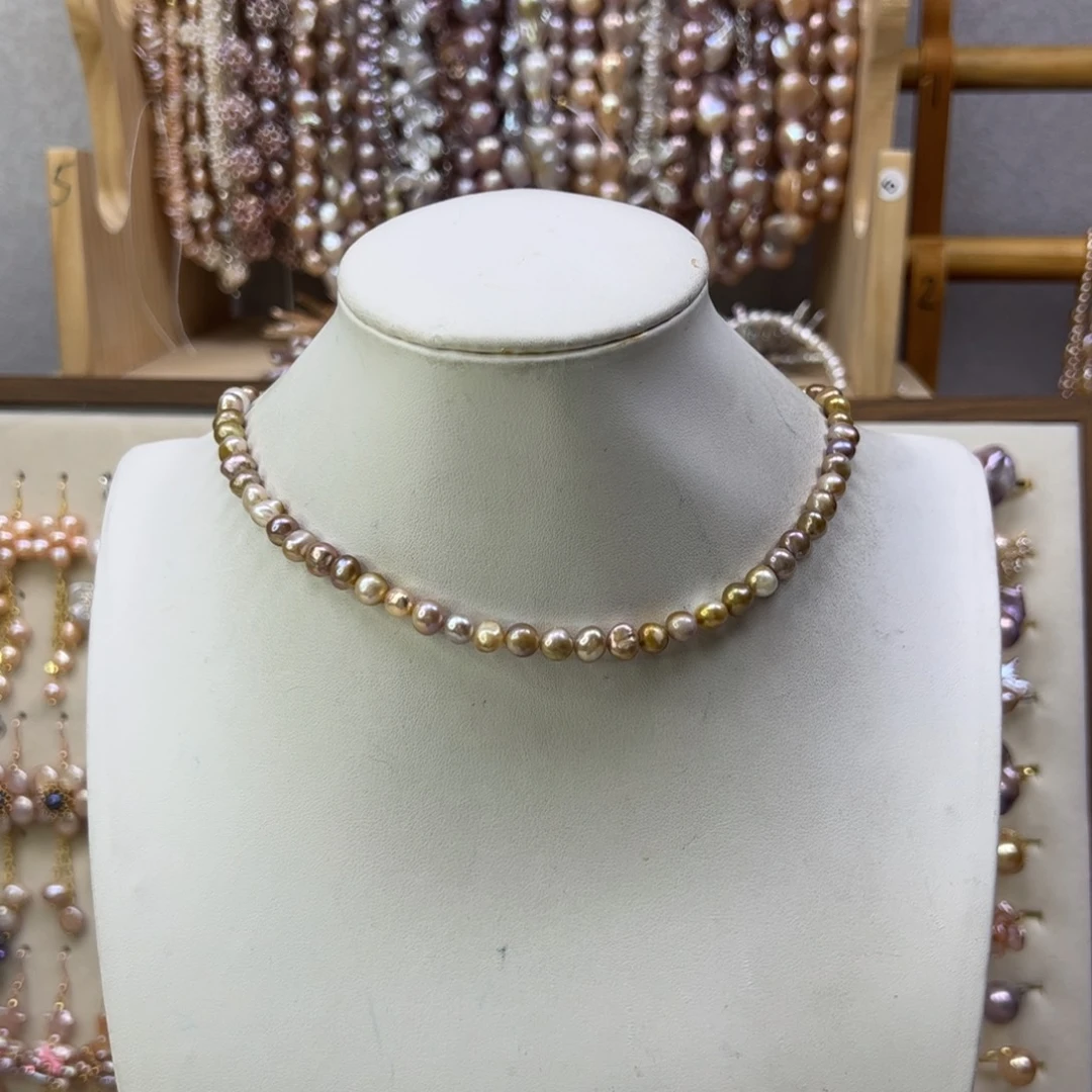 合金手绳淡水珍珠