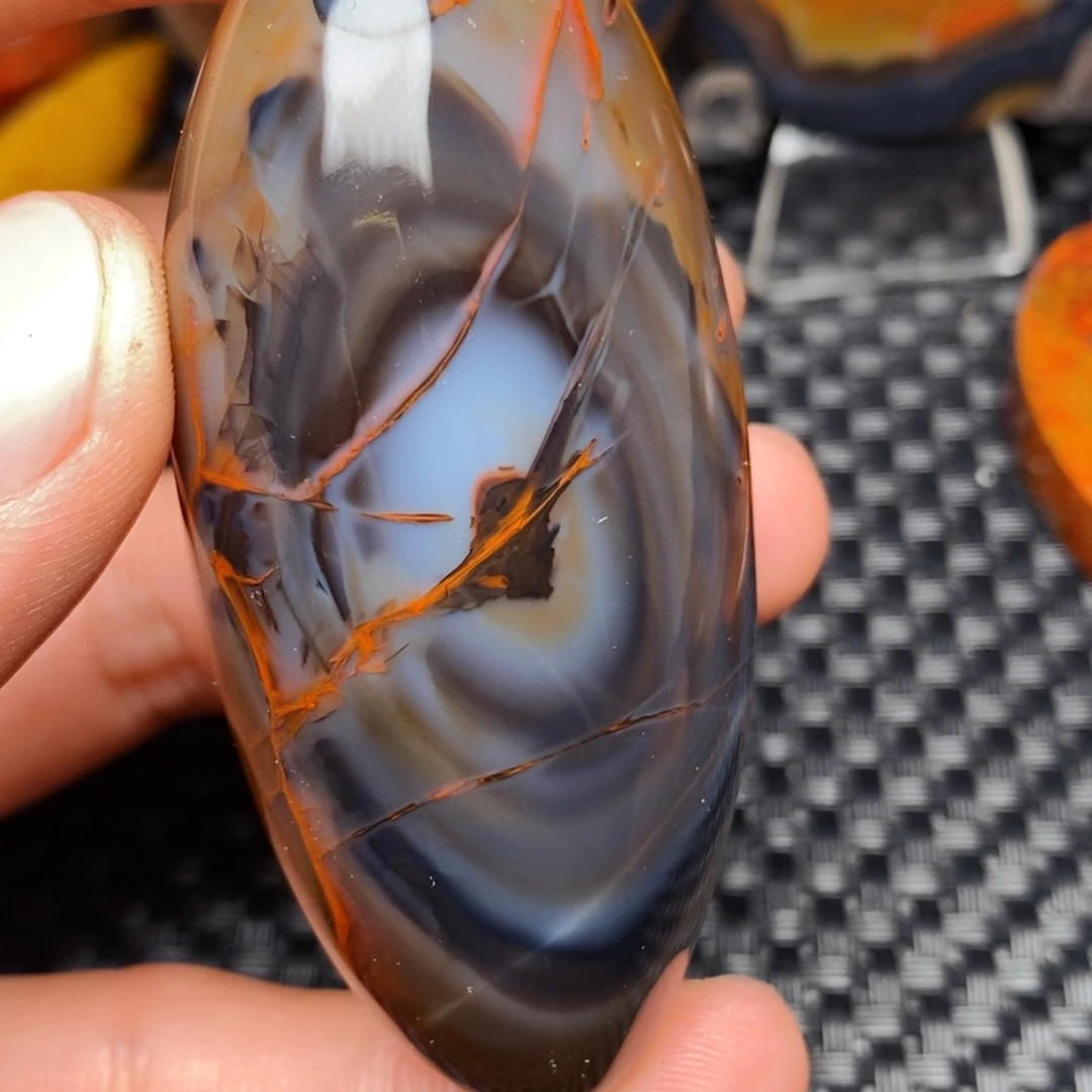 玛瑙/玉髓吊坠(不含链)未镶嵌逛**风