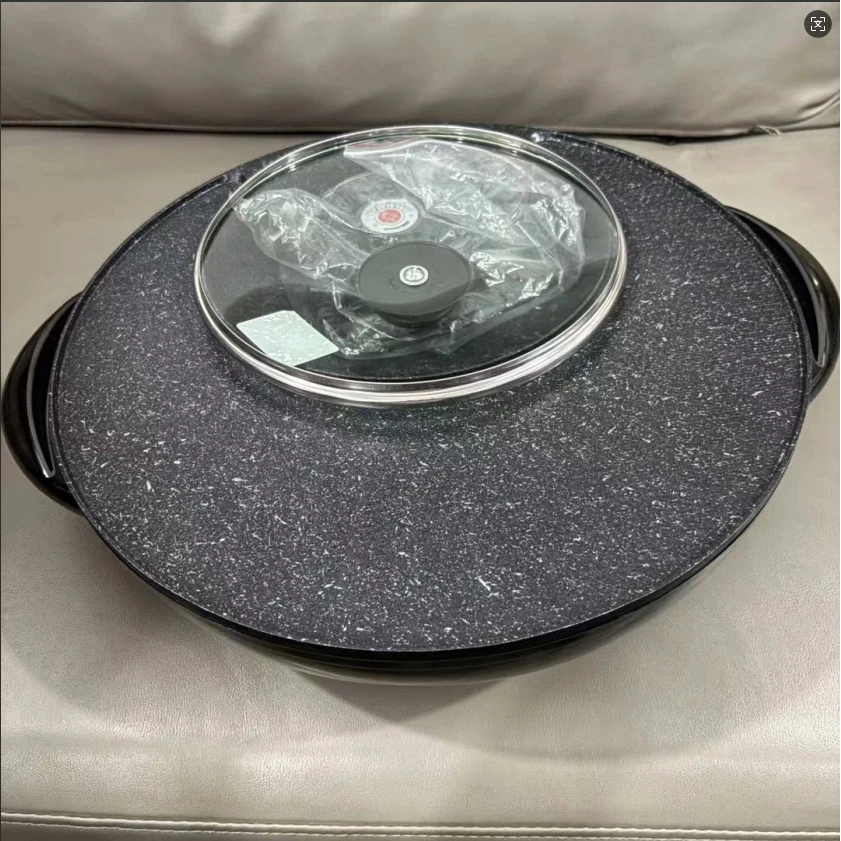 M806多功能涮烤一体锅火锅烤肉锅