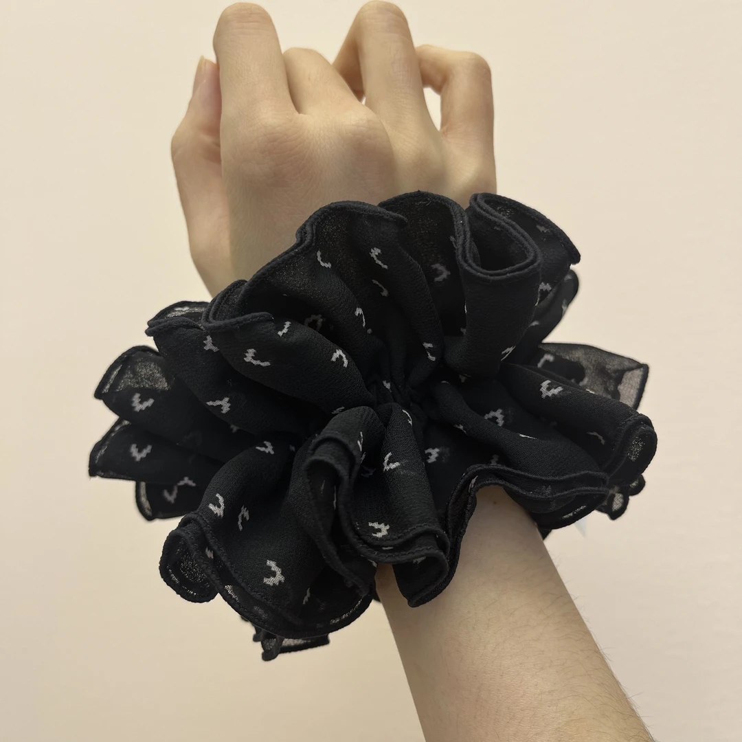 【黑巧甜圈】气质百搭发饰时尚头饰发圈简约黑色