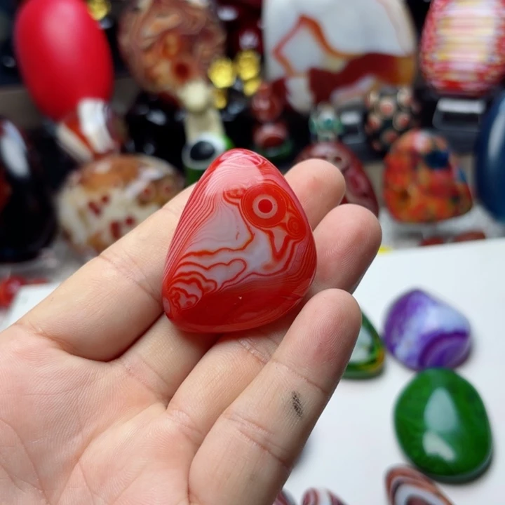 天***部玛瑙/玉髓未镶嵌珠宝半成品