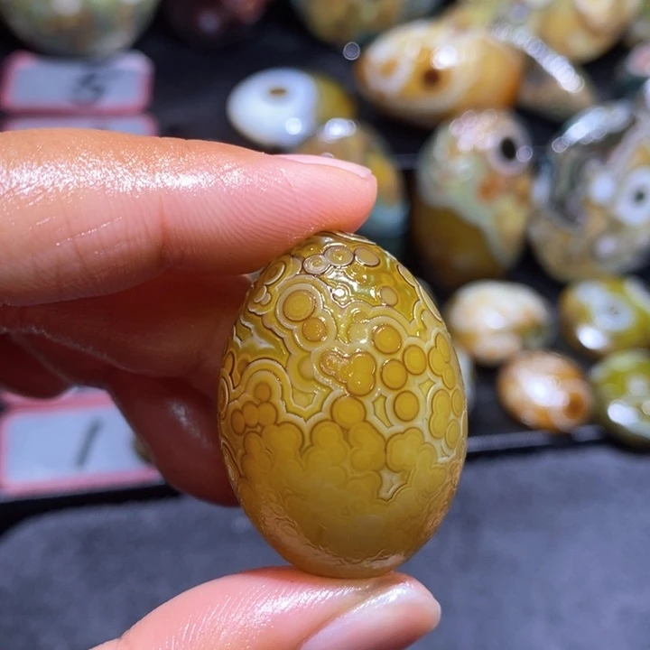 波***多未镶嵌发饰玛瑙/玉髓