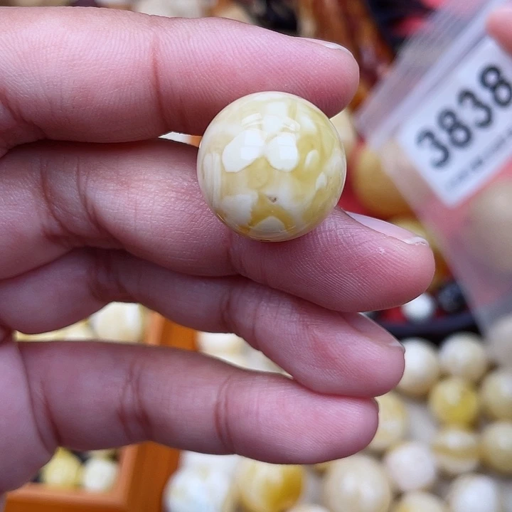 蜜蜡未镶嵌珠宝奇石粉18
