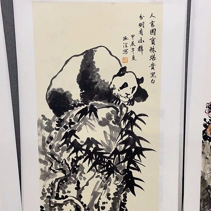 国画手写手绘作品100