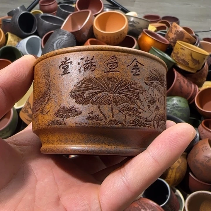 茶杯紫砂全手工制作工艺