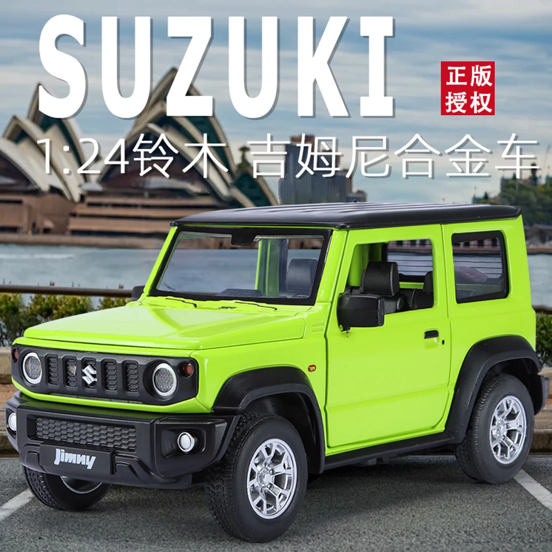1/24铃木吉姆尼合金越野模型男孩玩具 跨境热销新品