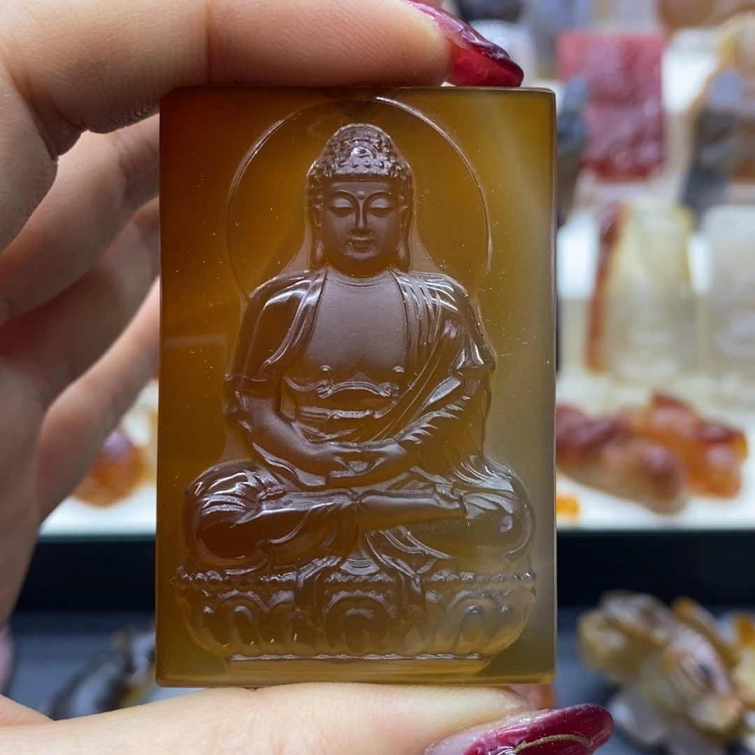 未镶嵌吊坠(赠链)玛瑙/玉髓星**宙吊坠