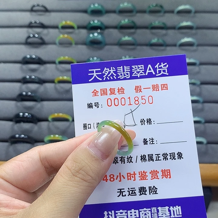 未镶嵌戒圈翡翠    1850