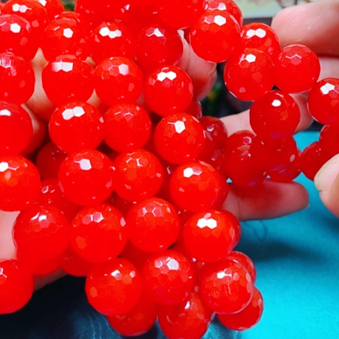 【闪购商品】玛瑙/玉髓颈饰未镶嵌红切14