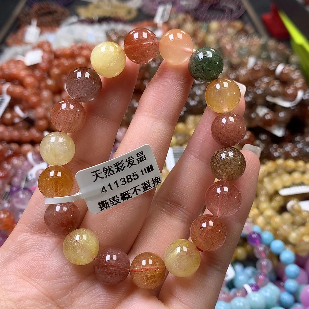 未镶嵌手链水晶，
