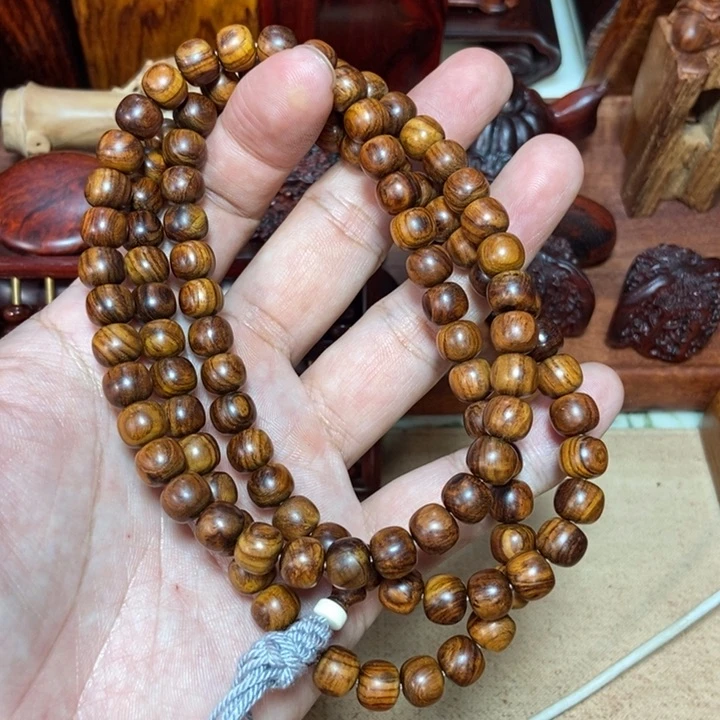 黄花梨/降香黄檀8×9桶珠108
