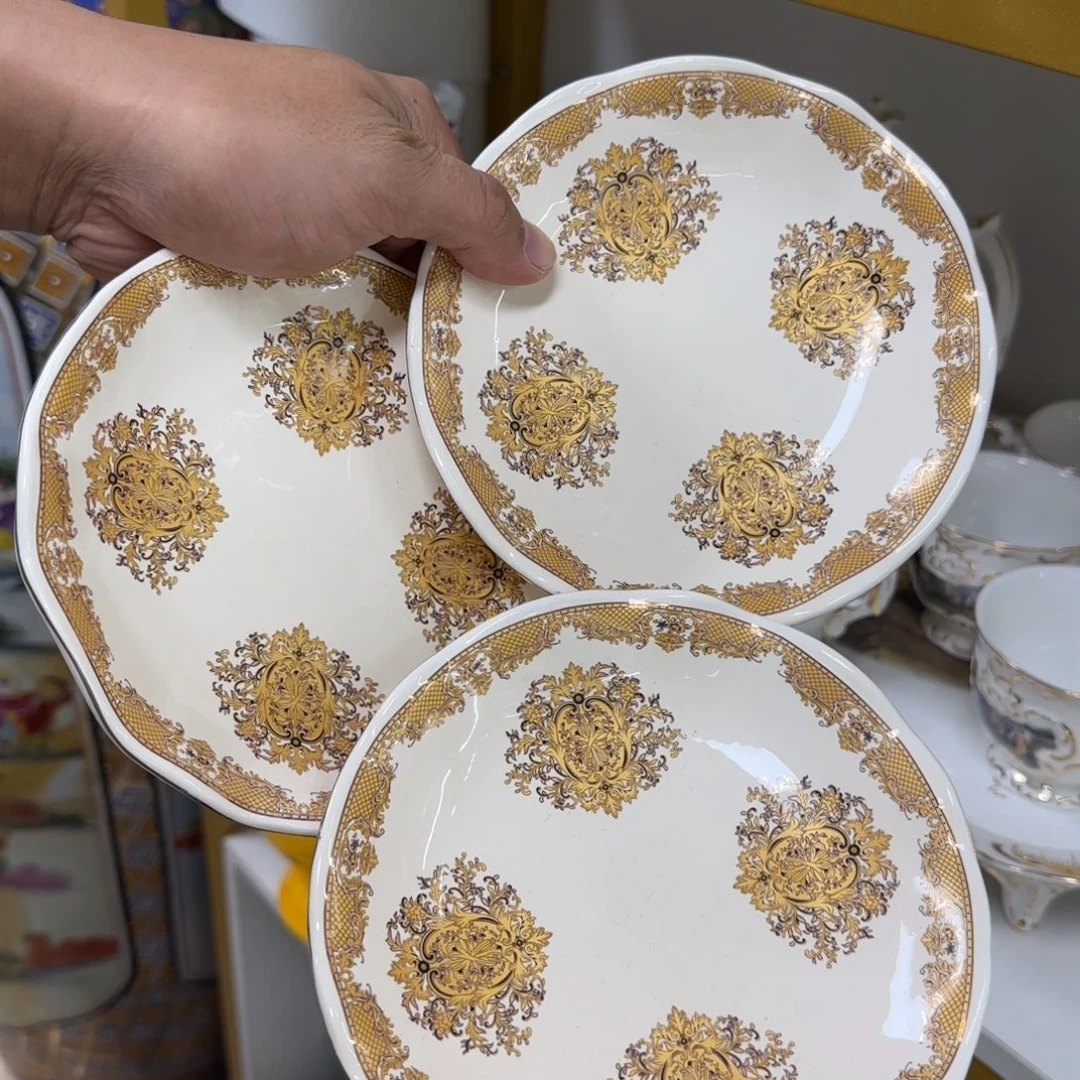 瓷片陶瓷工艺花瓶摆件